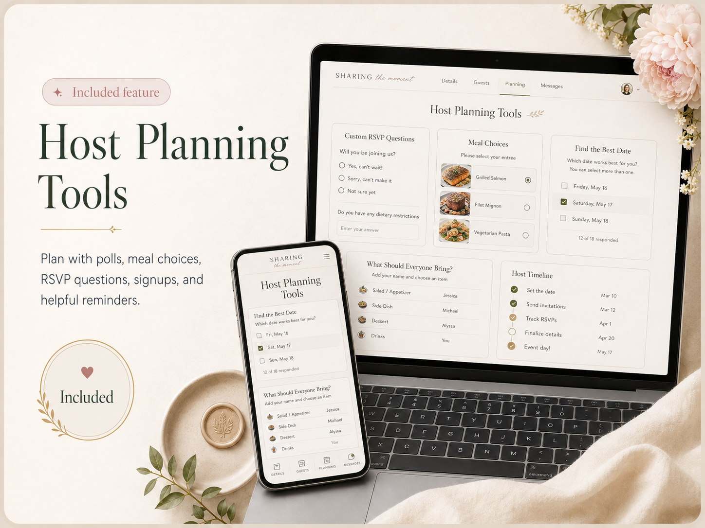 Host planning tools preview